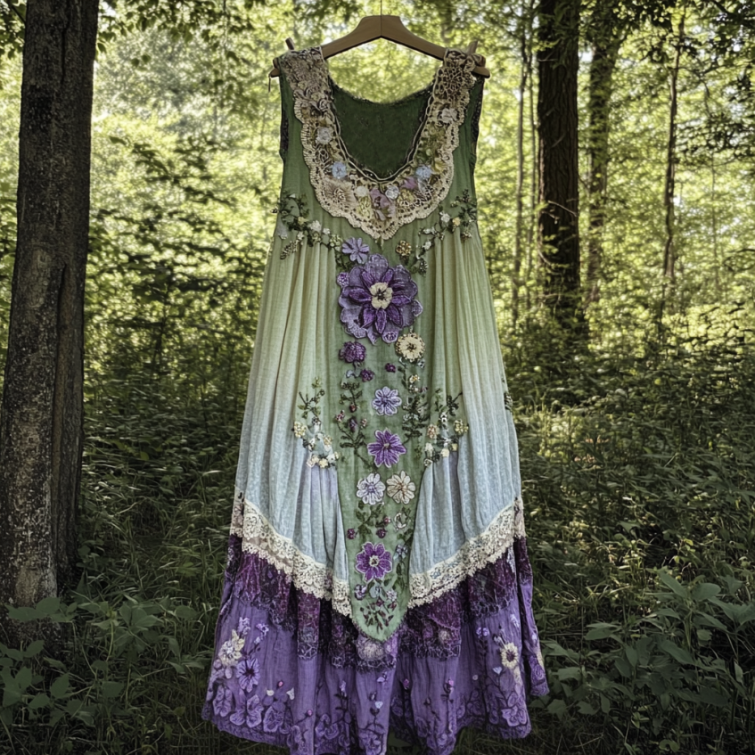 Purple green