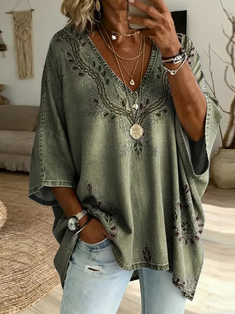 Timeless Vintage Style Top