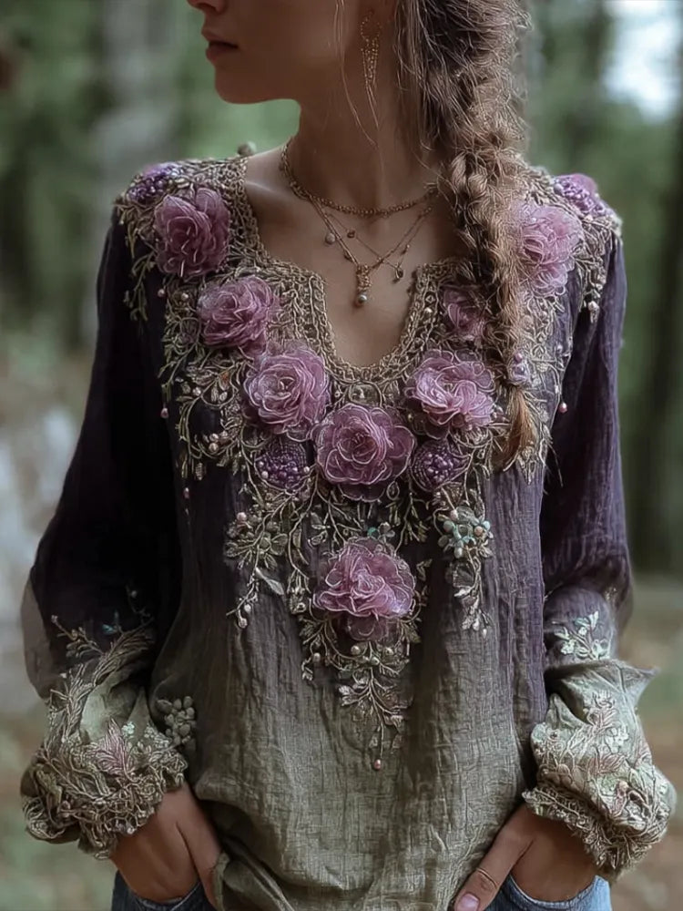 Vintage Inspired Top