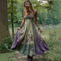 Purple green