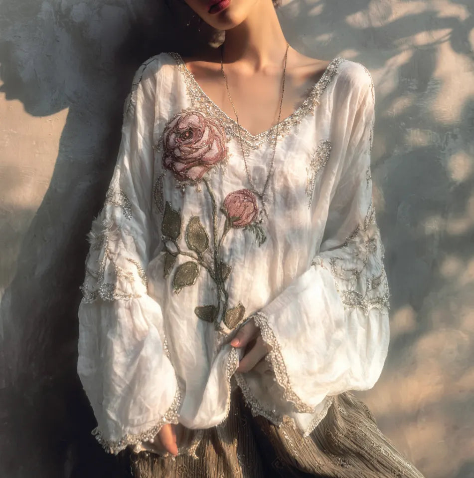 Timeless Vintage Style Top