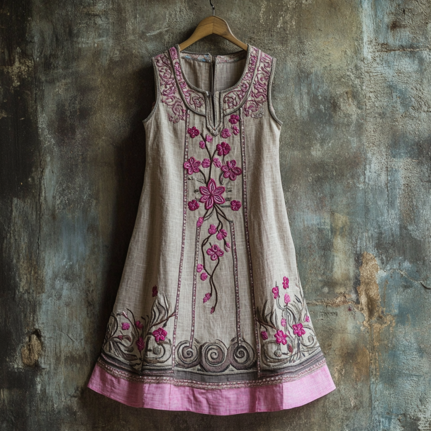 Pink grey