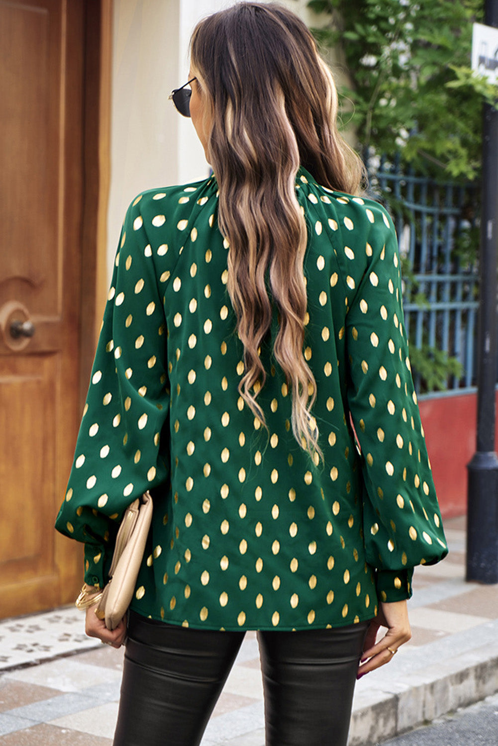 Classic Vintage Blouse with a Flattering Fit