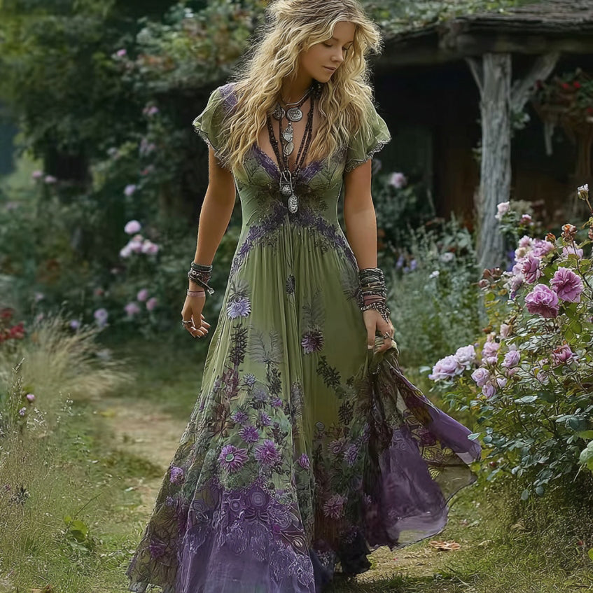 Purple green