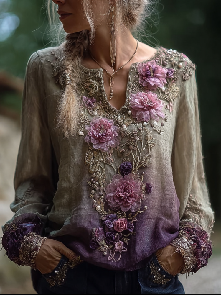 Gray purple