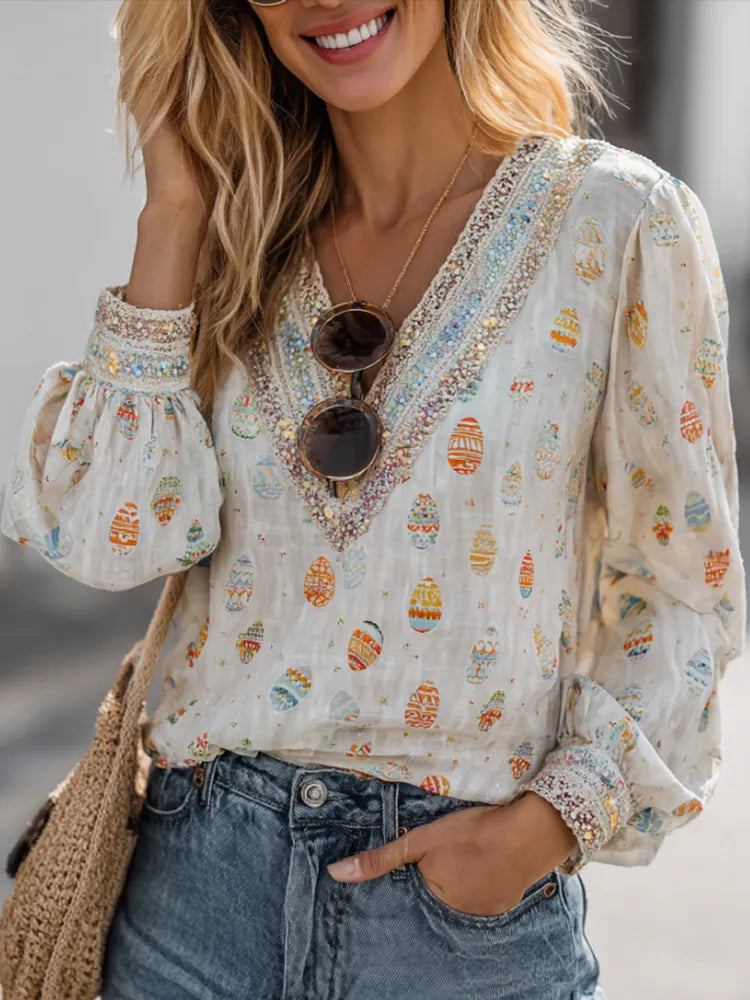 Timeless Vintage Style Top