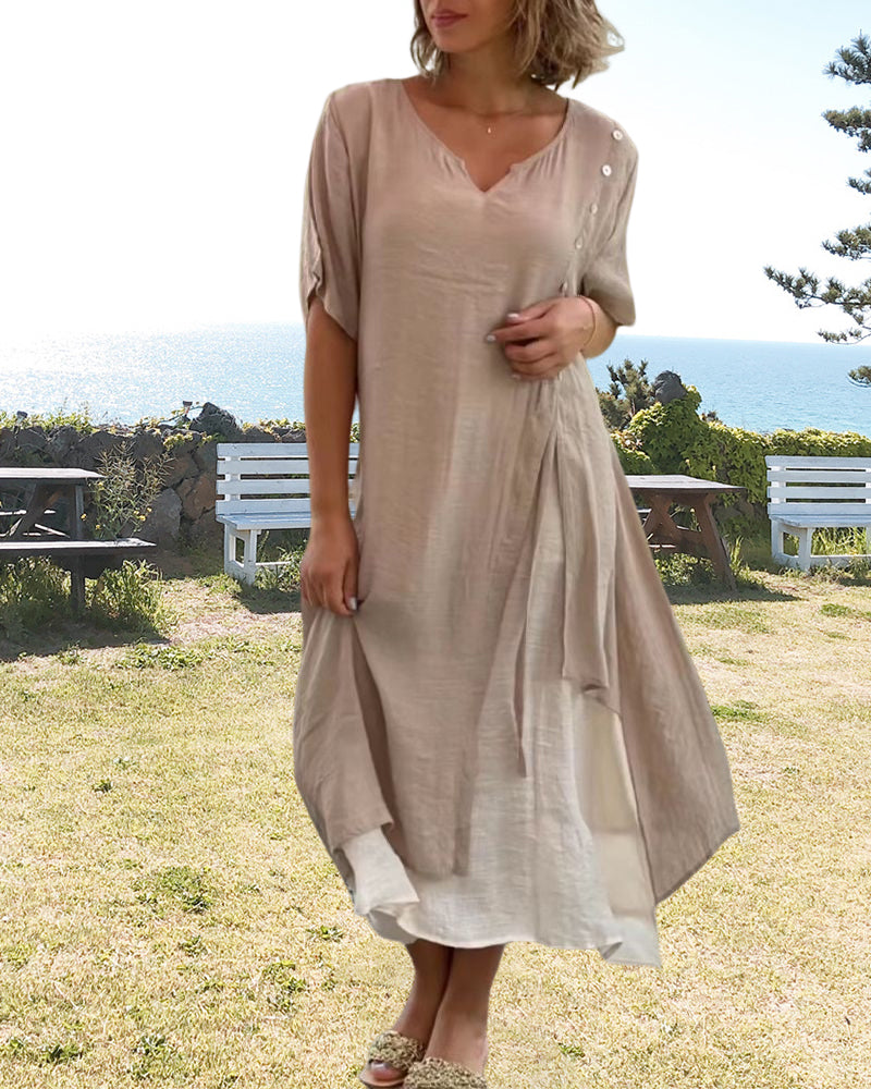 Well Tailored Dress with a Graceful Silhouette