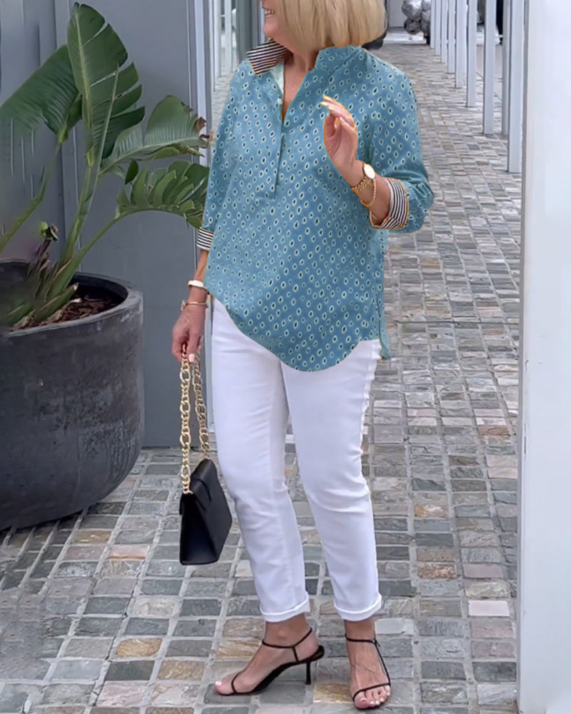 Gracefully Styled Blouse for Any Occasion