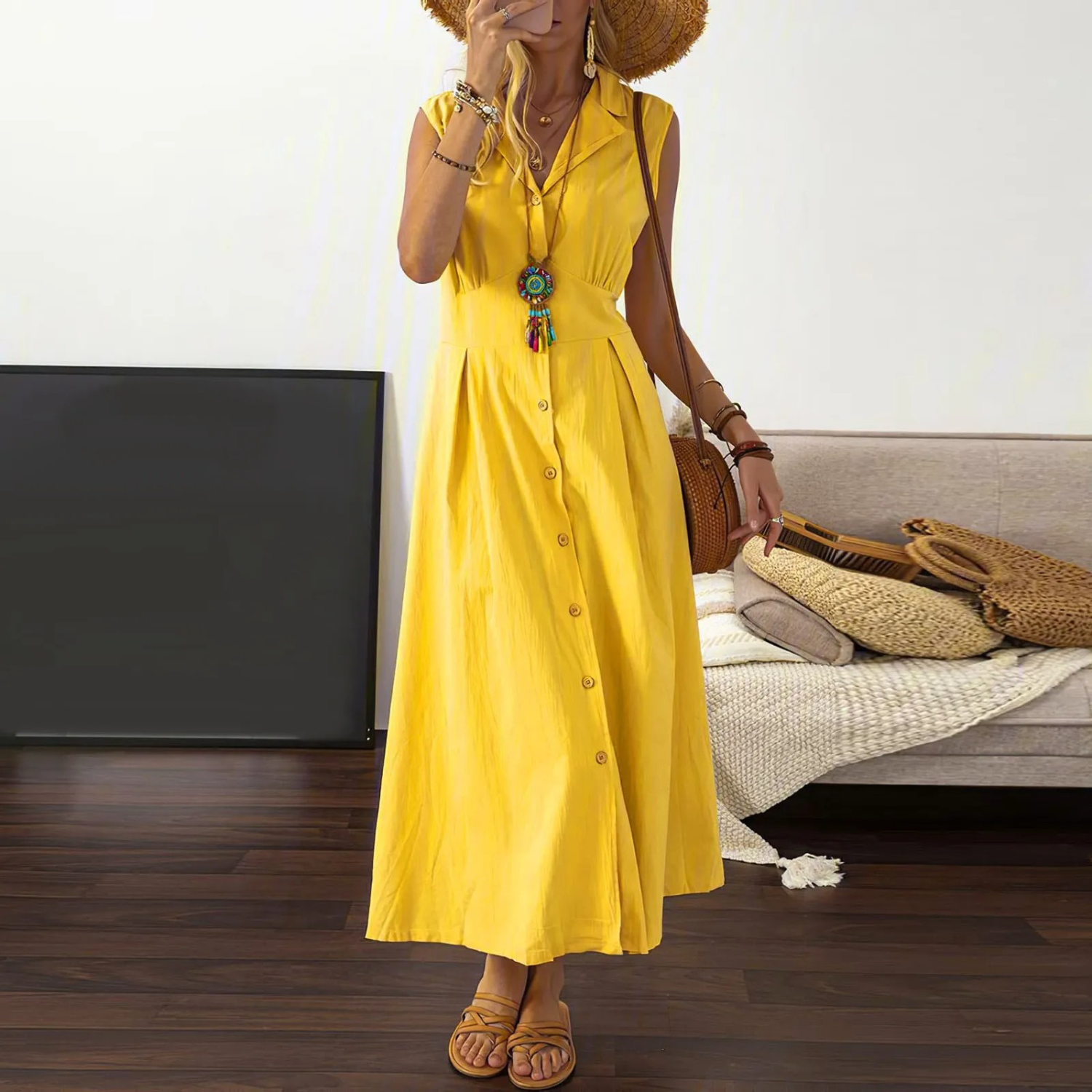Effortlessly Elegant Dress with a Timeless Design