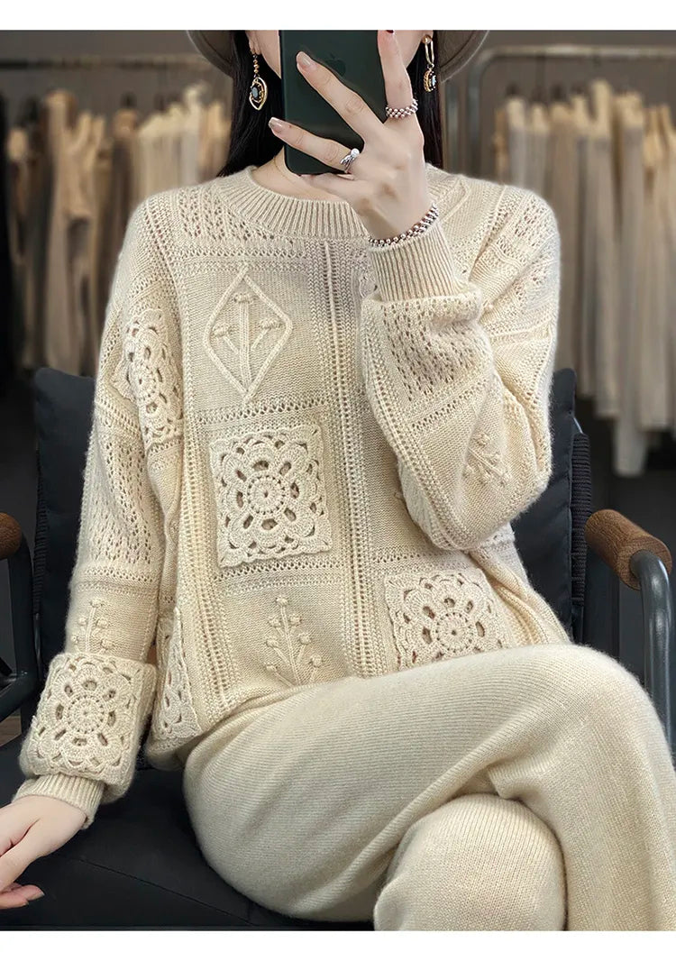 Gracefully Designed Sweater