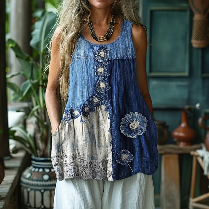Timeless Vintage Style Top