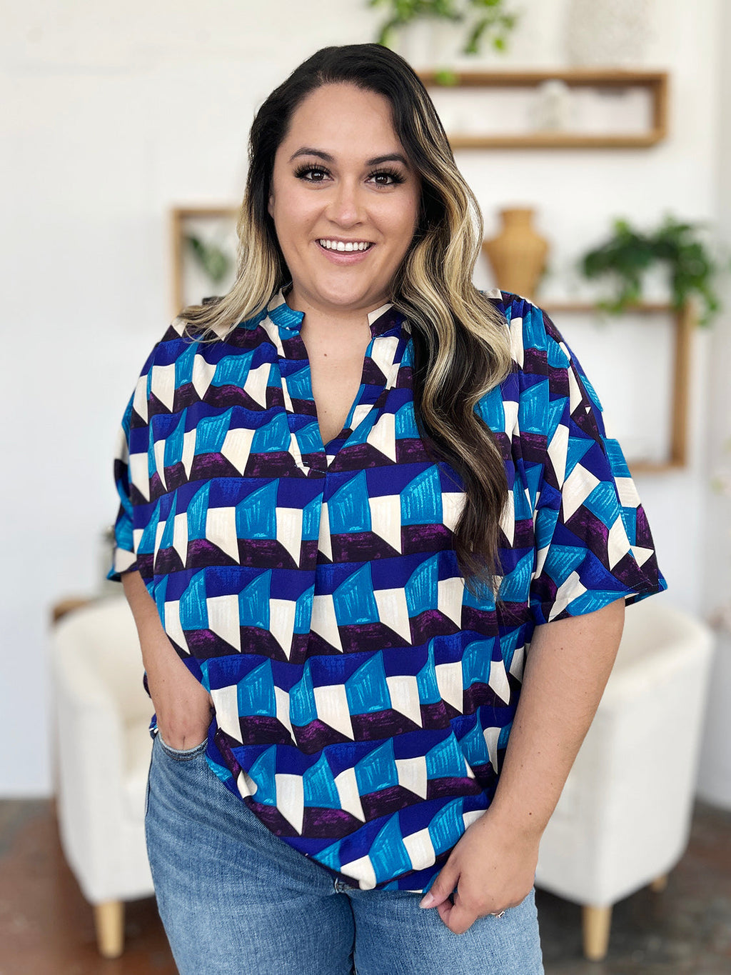 Vintage Inspired Blouse with a Contemporary Edge