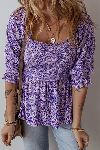 Vintage Inspired Blouse with a Contemporary Edge