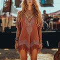 Brick red