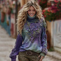 Purple green