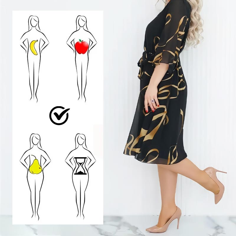 Gracefully Styled Dress for Any Occasion