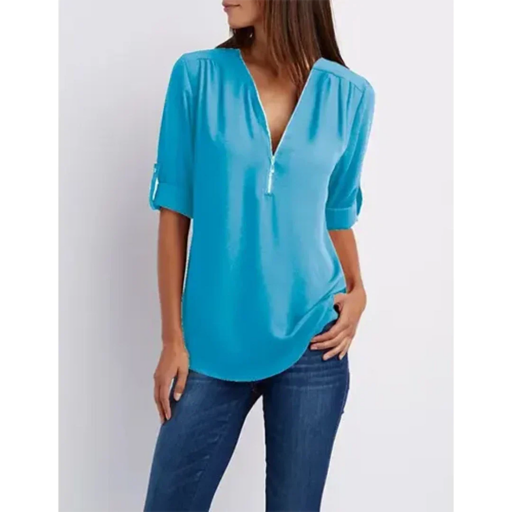 Vintage Inspired Blouse with a Contemporary Edge