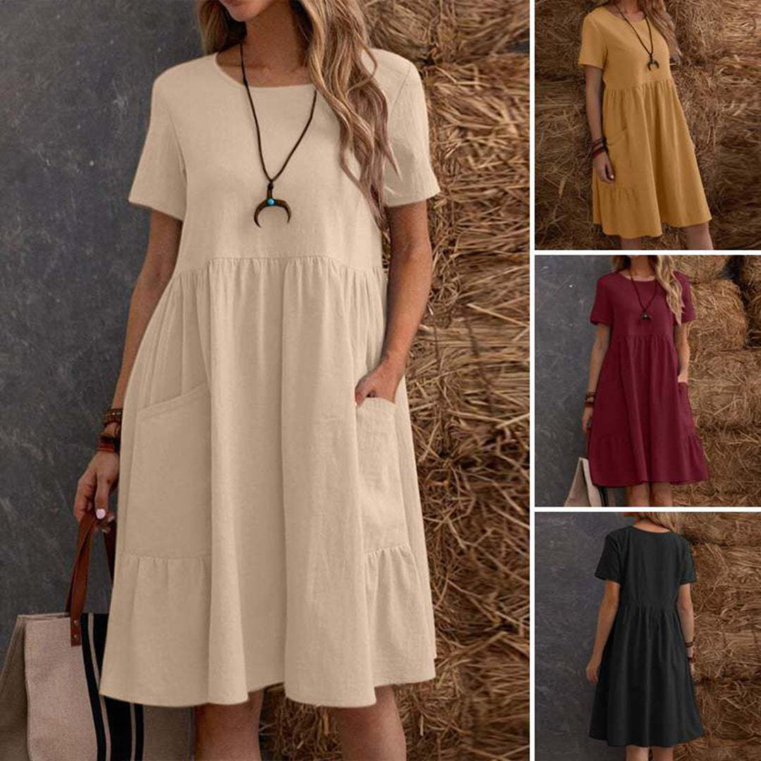 Elegantly Styled Dress for Everyday Wear
