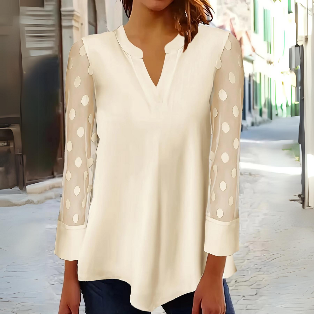 Classic Vintage Blouse with a Flattering Fit
