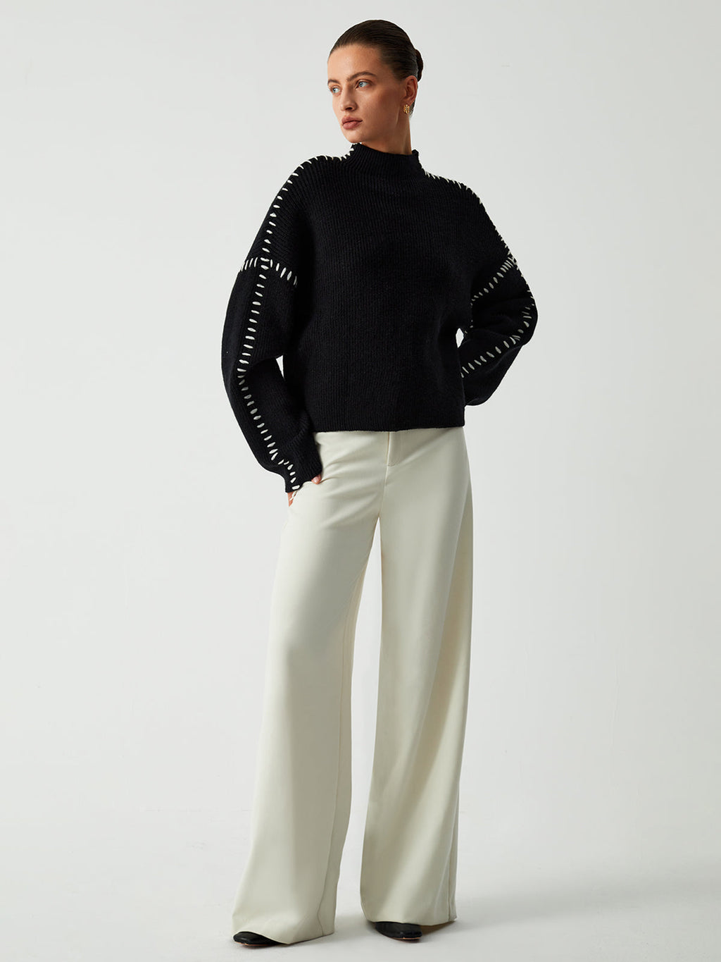 Gracefully Designed Sweater