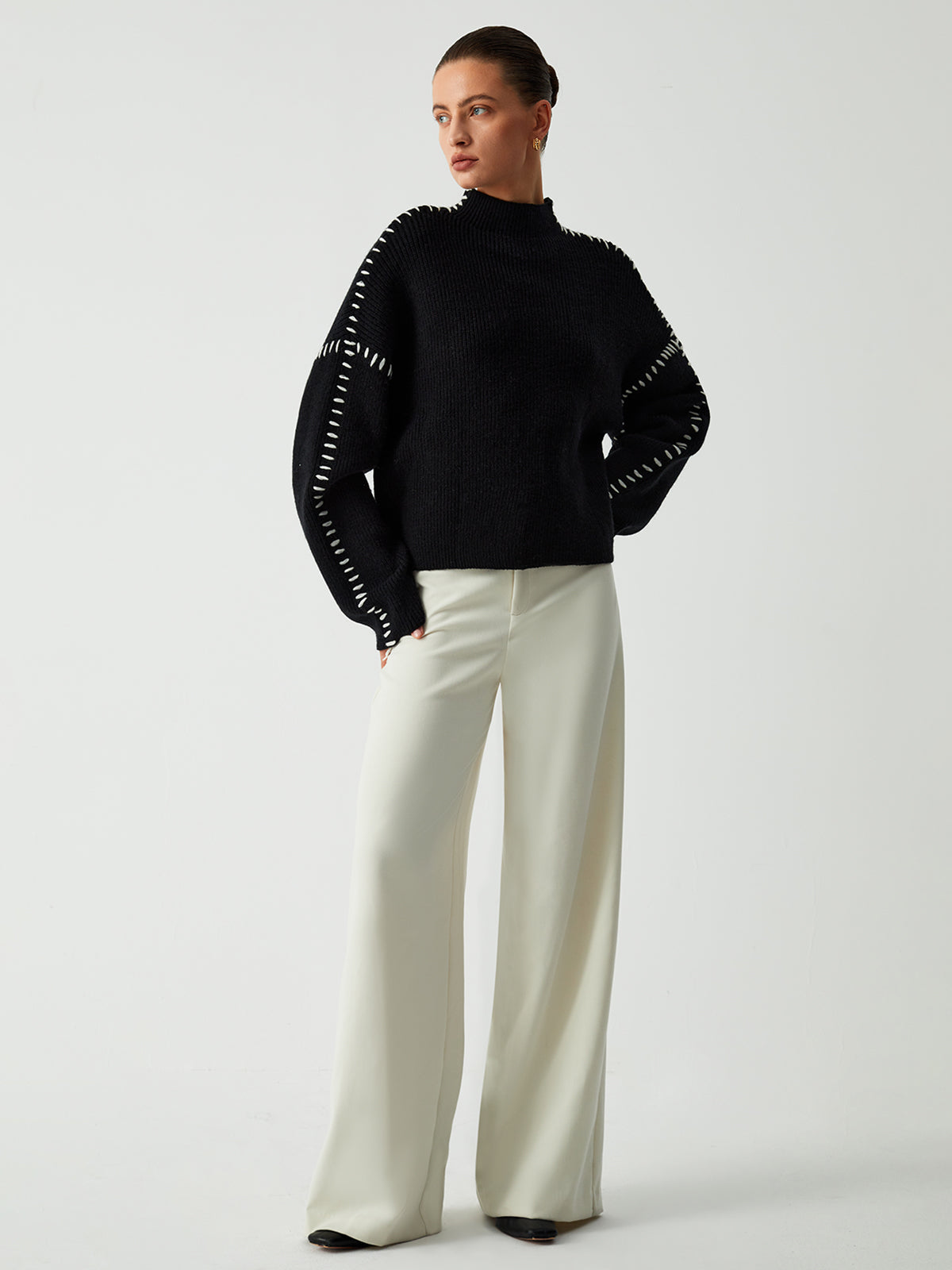 Gracefully Designed Sweater