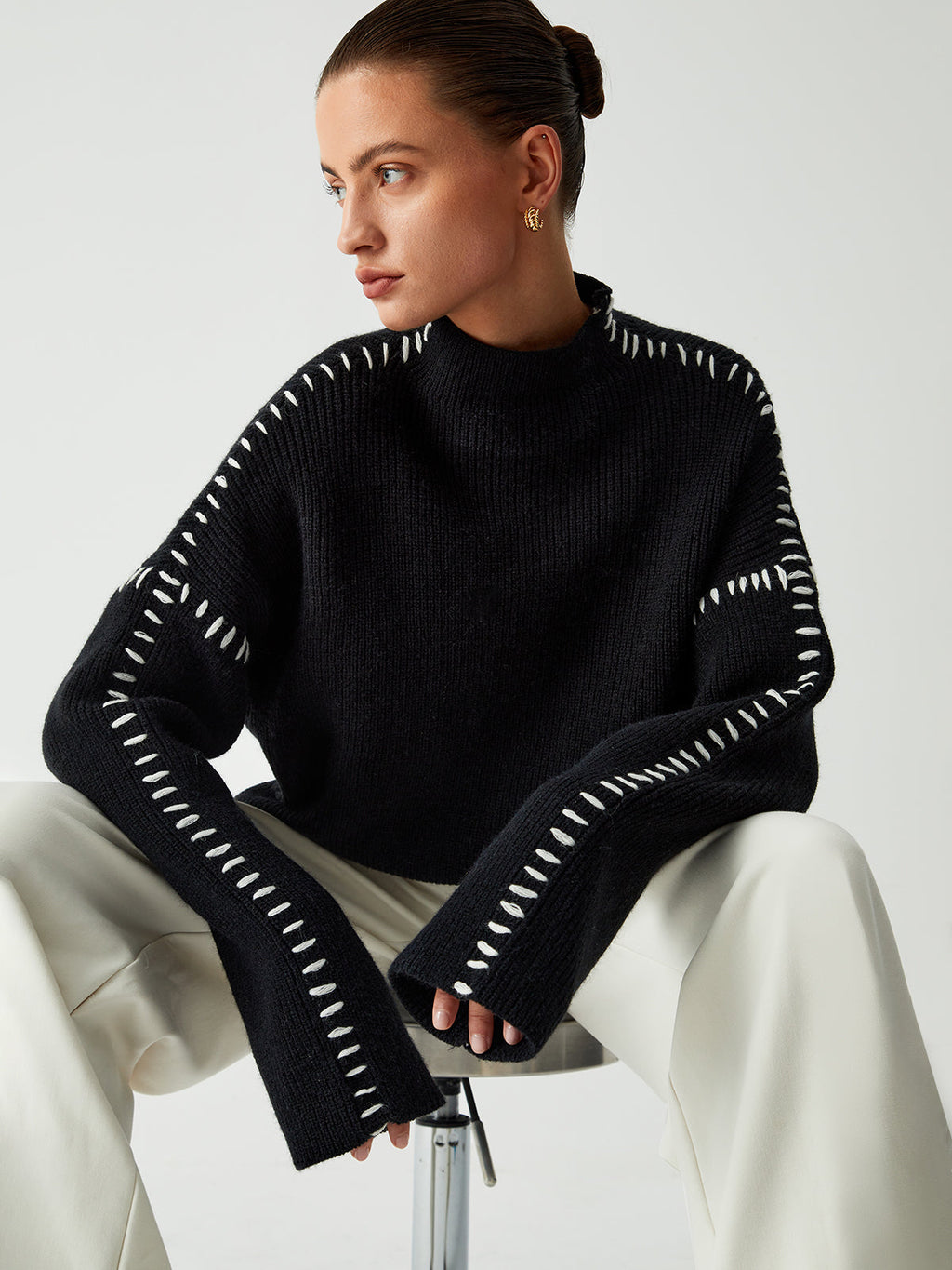 Gracefully Designed Sweater