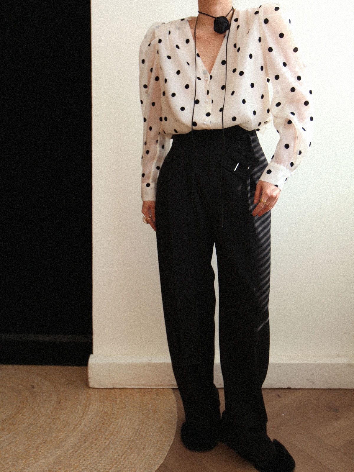 Beautifully Finished Blouse in a Timeless Design