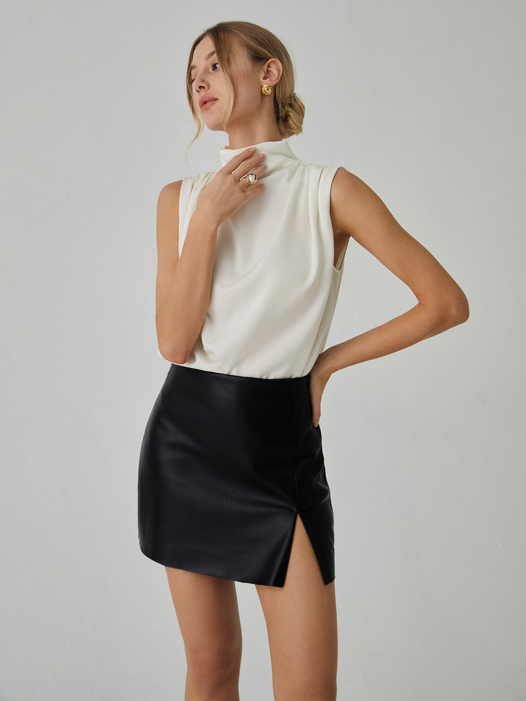 Vintage Inspired Blouse with a Contemporary Edge