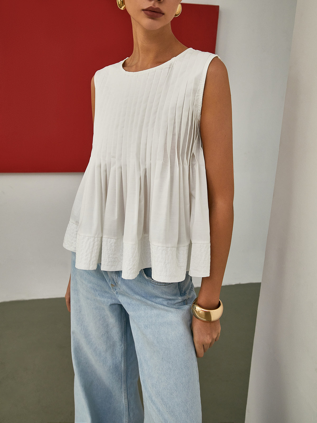 Elegantly Styled Blouse for Everyday Wear