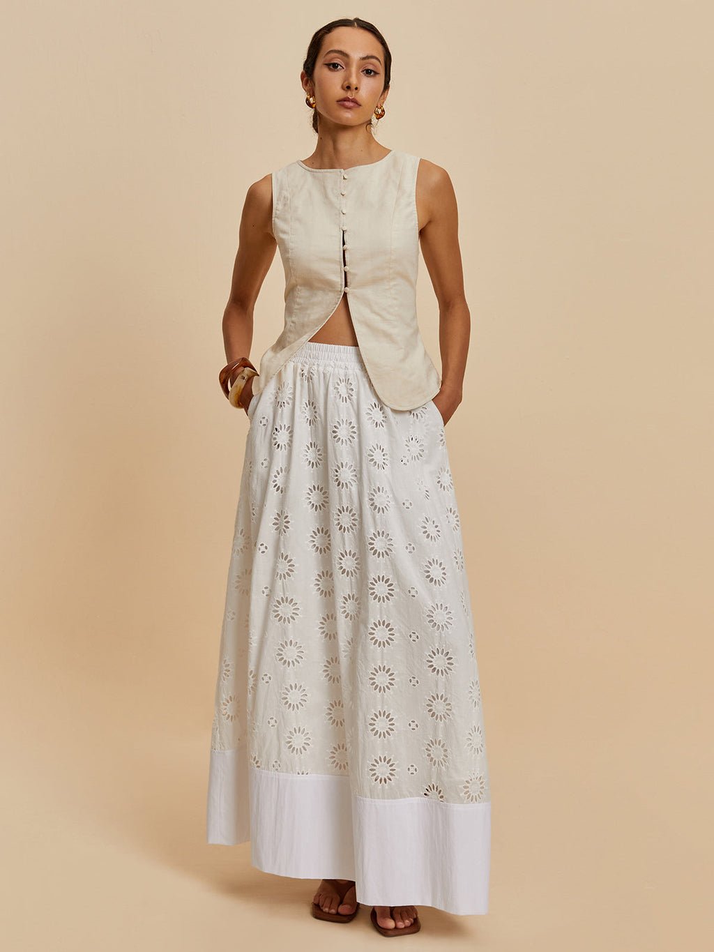Beautifully Finished Blouse in a Timeless Design