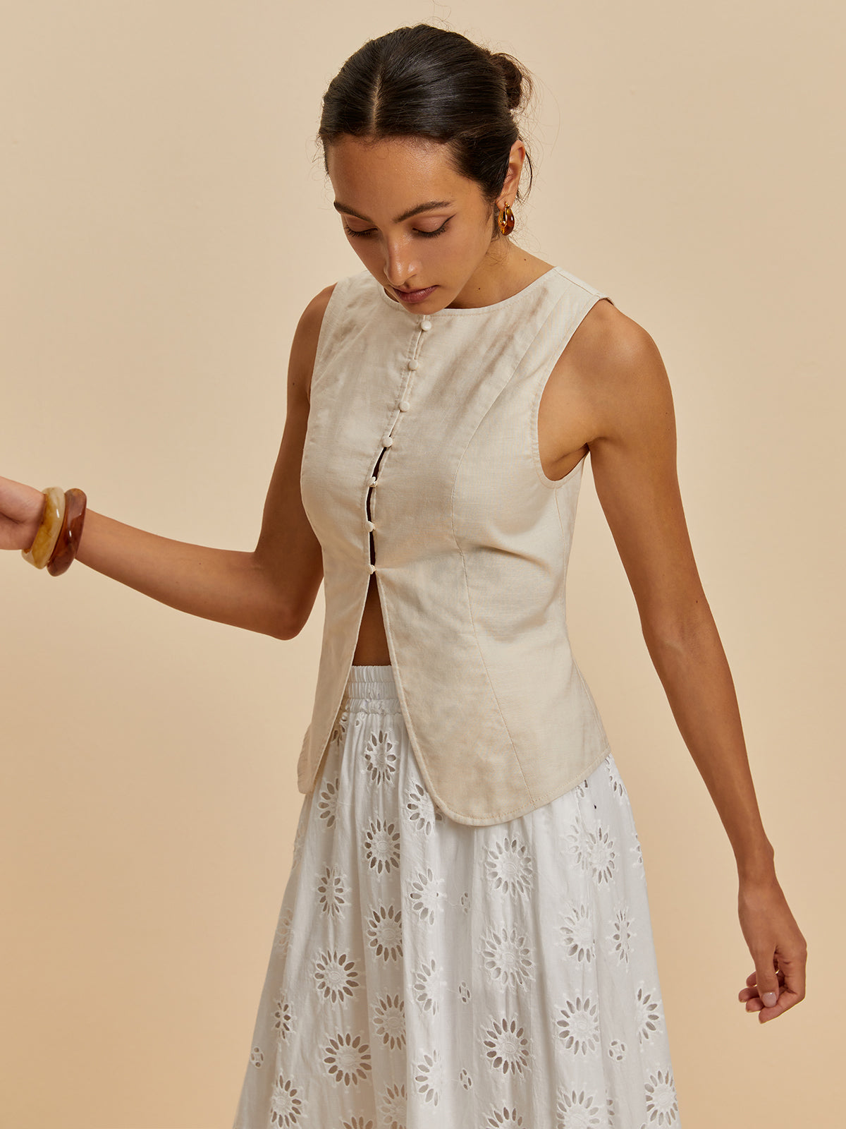 Beautifully Finished Blouse in a Timeless Design
