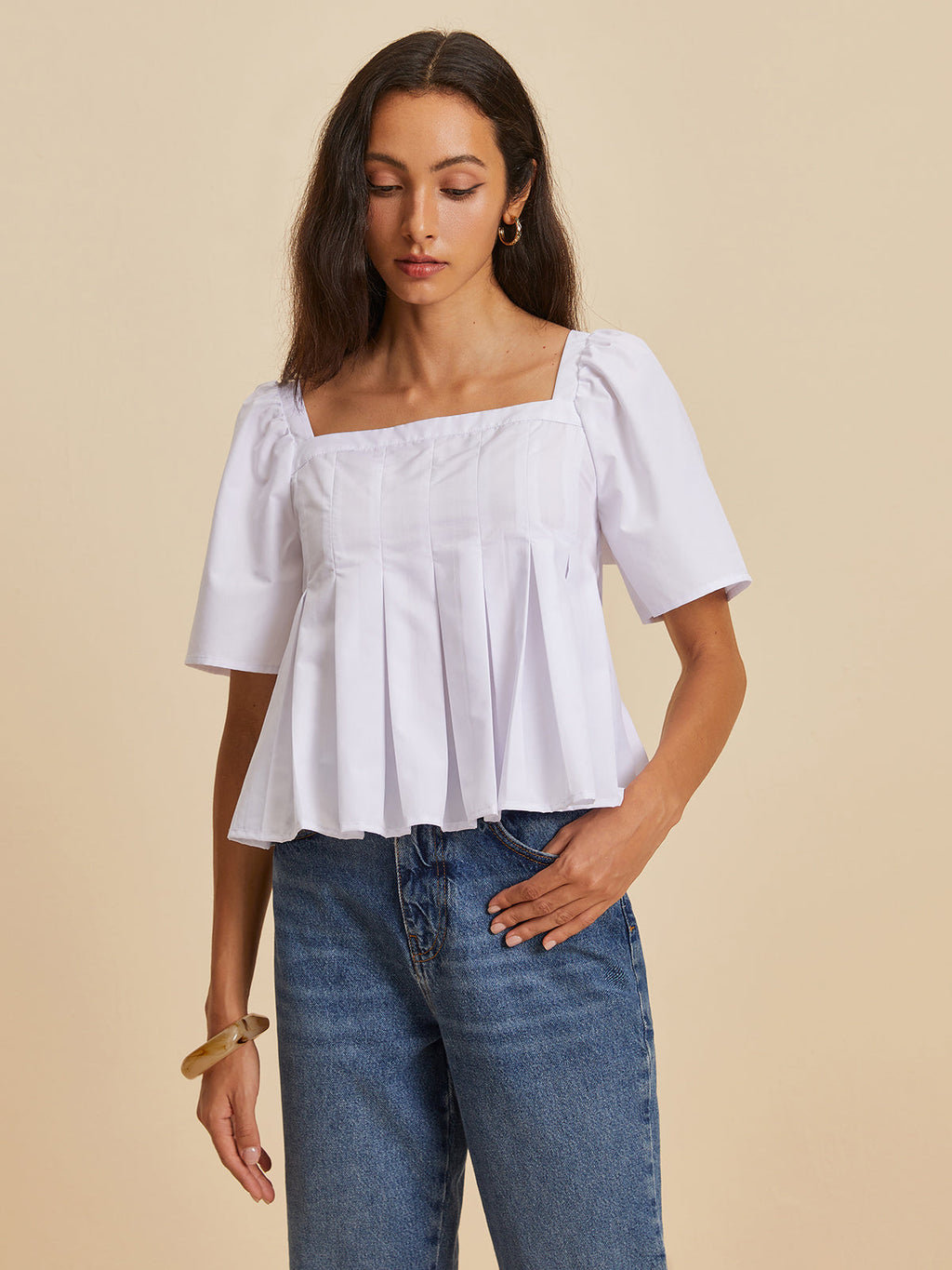 Vintage Inspired Blouse with a Contemporary Edge