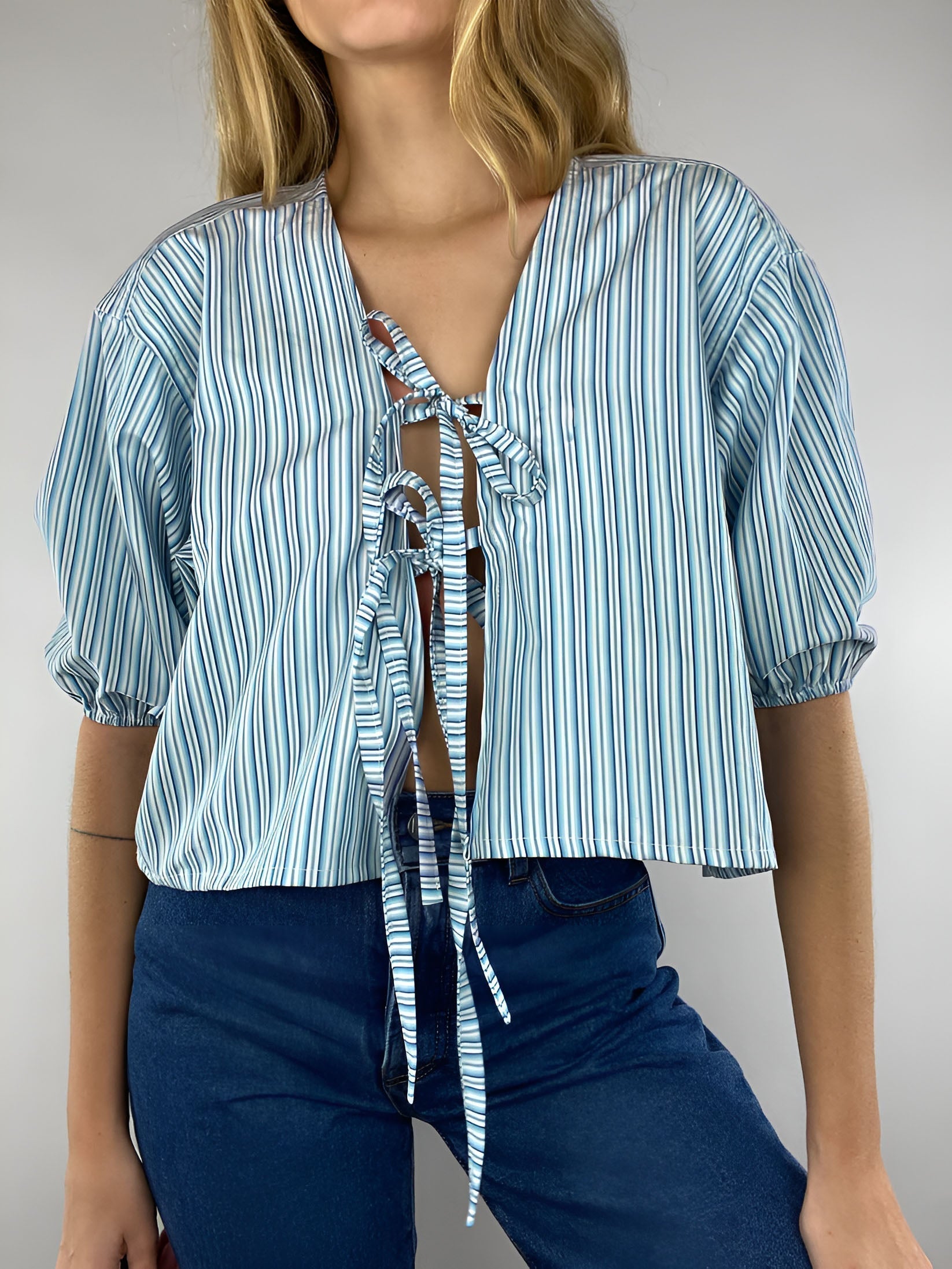 Vintage Inspired Blouse with a Contemporary Edge