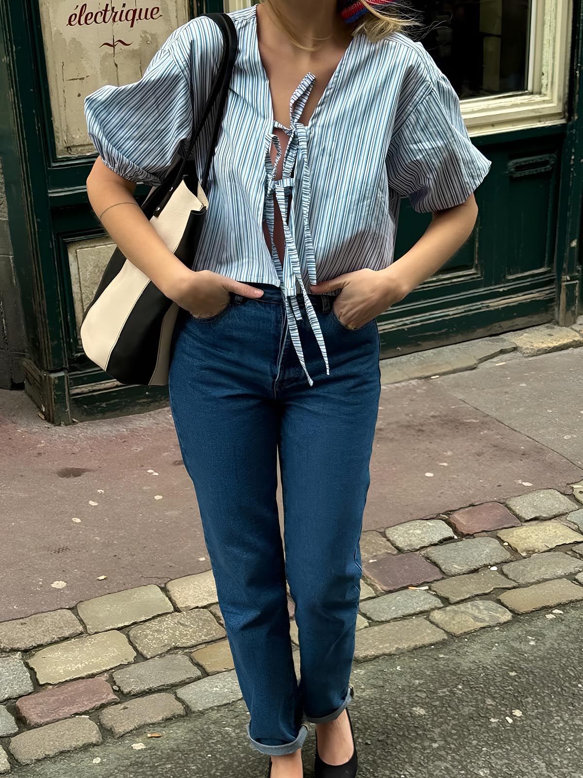 Vintage Inspired Blouse with a Contemporary Edge