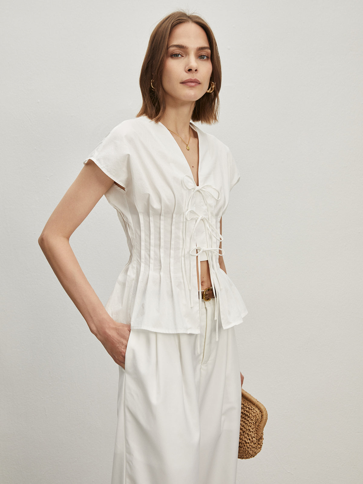 Beautifully Crafted Blouse in a Classic Style