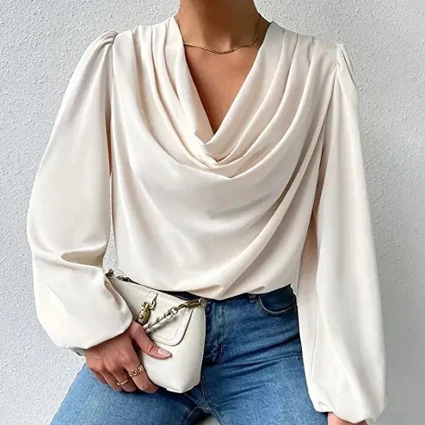 A Vintage Style Blouse with Delicate Timeless Details