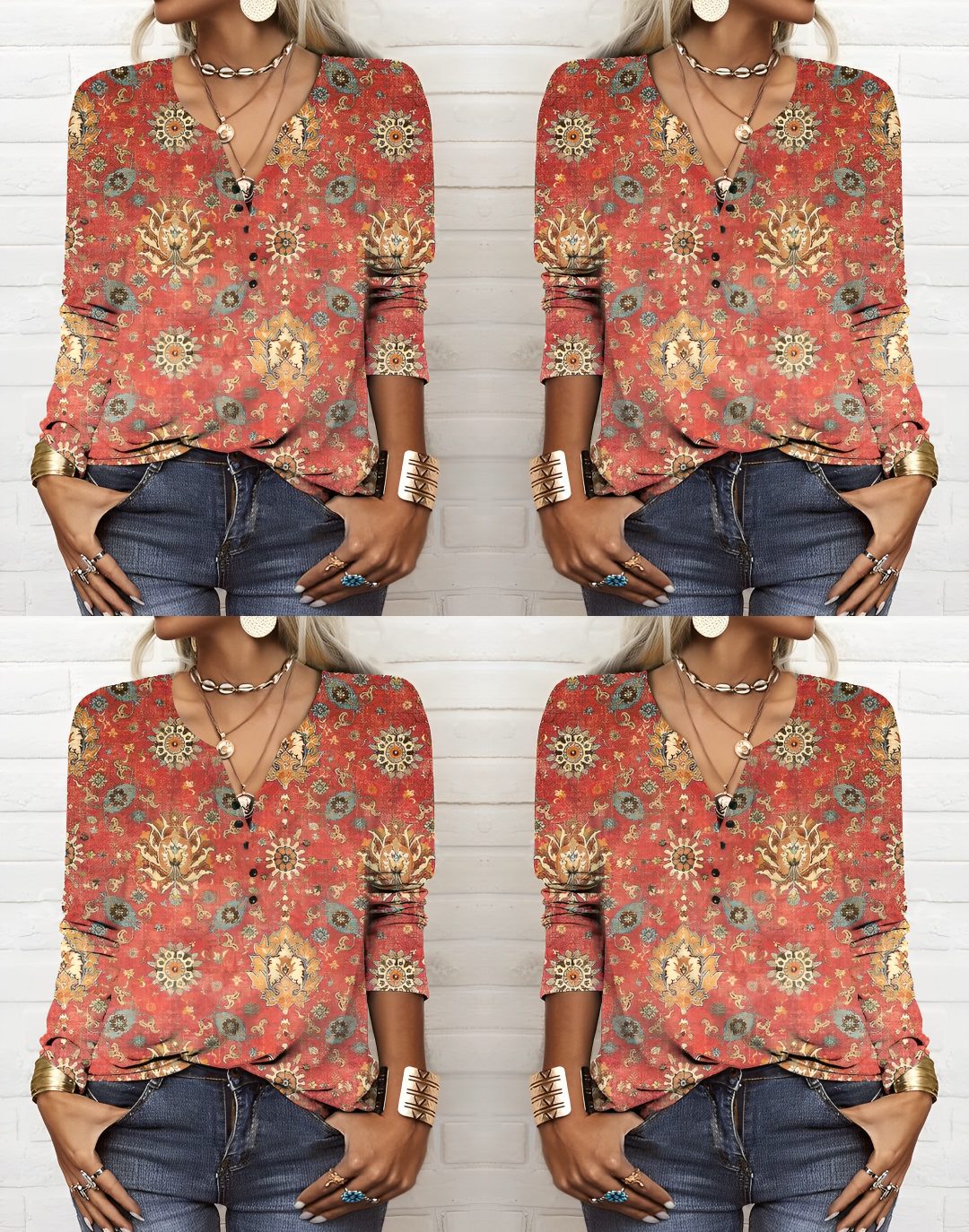 Elegantly Styled Blouse for Everyday Wear