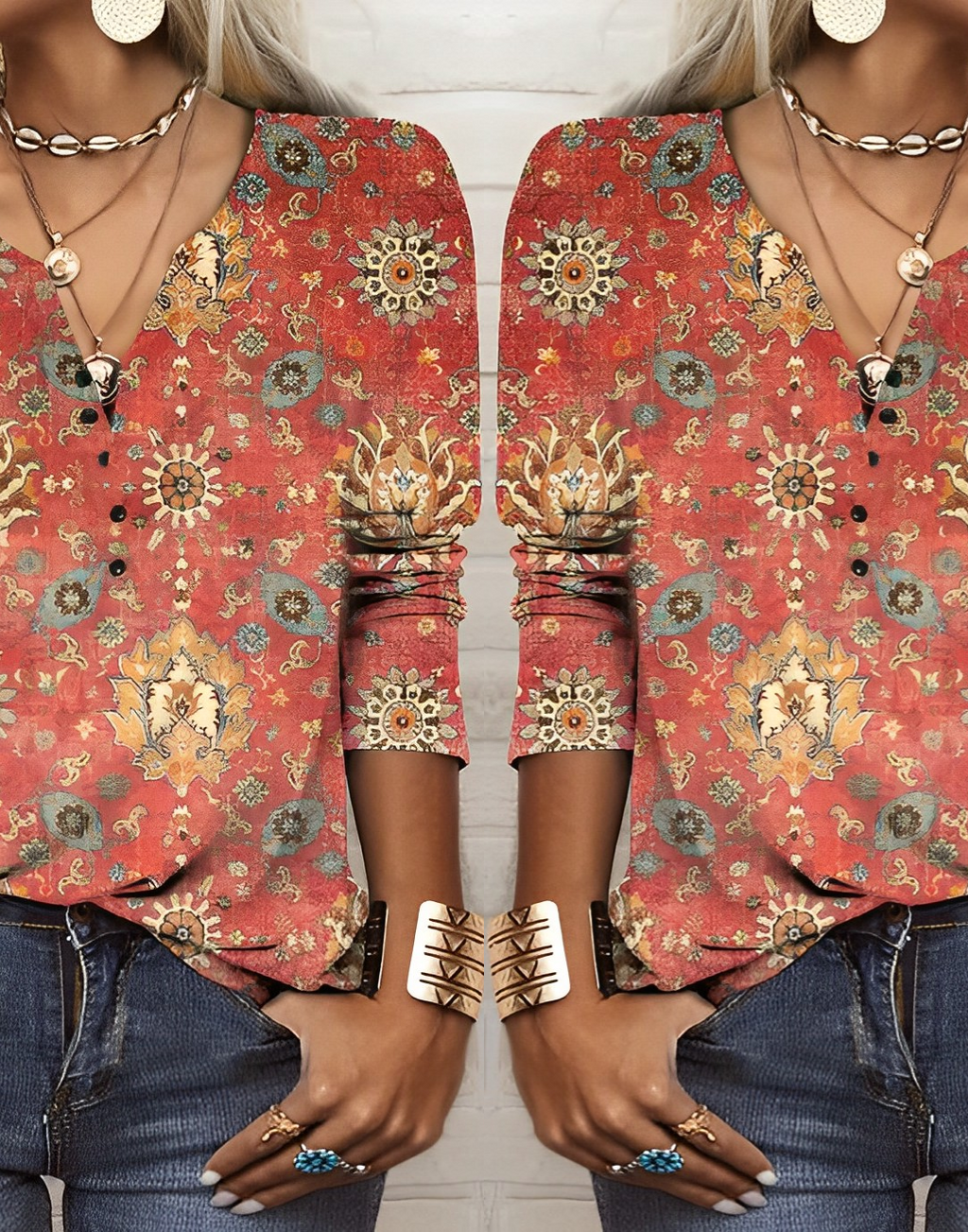 Elegantly Styled Blouse for Everyday Wear
