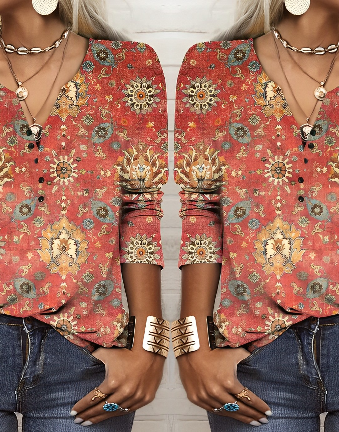Elegantly Styled Blouse for Everyday Wear