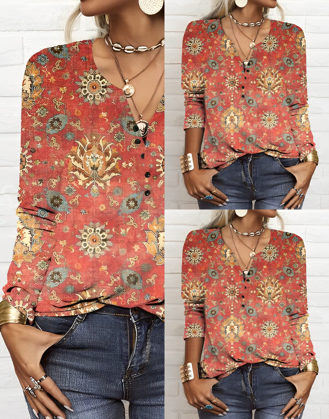 Elegantly Styled Blouse for Everyday Wear