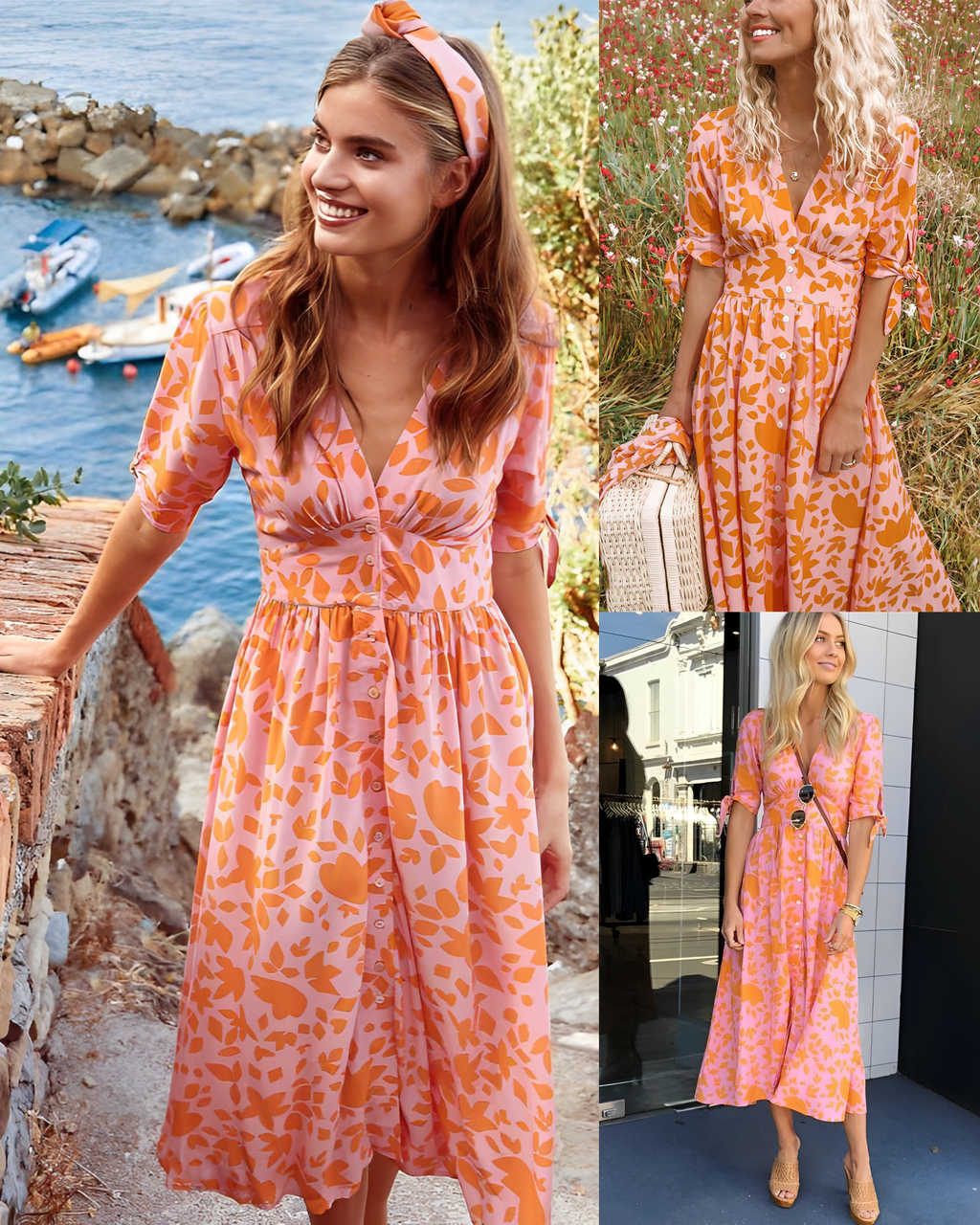 Well Tailored Dress with a Graceful Silhouette