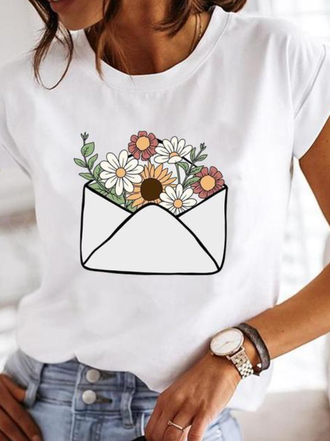 flower letter