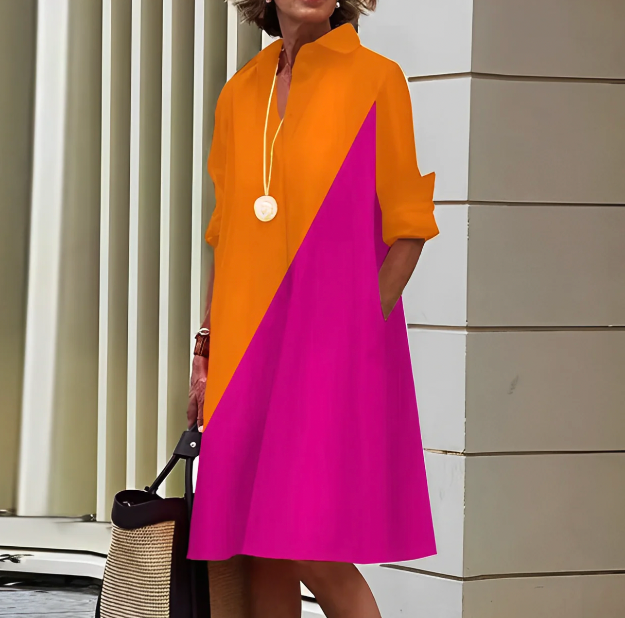 Orange/Pink