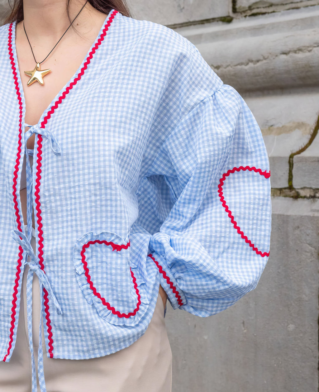 Vintage Inspired Blouse with a Contemporary Edge