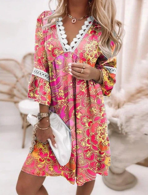 A Vintage Style Dress with Delicate Timeless Details