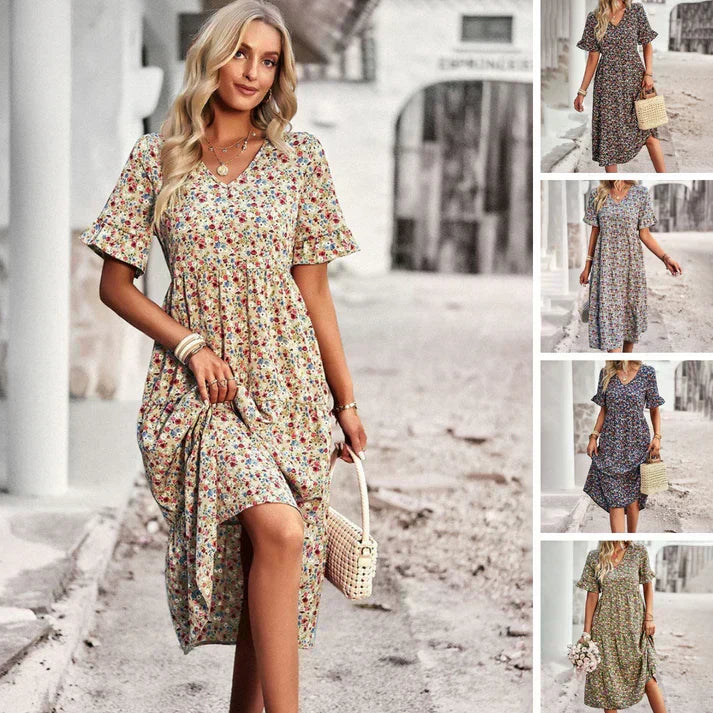 Classic Vintage Dress with a Flattering Fit