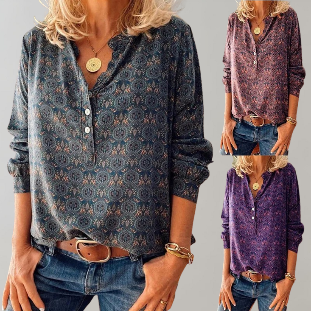 Gracefully Styled Blouse for Any Occasion