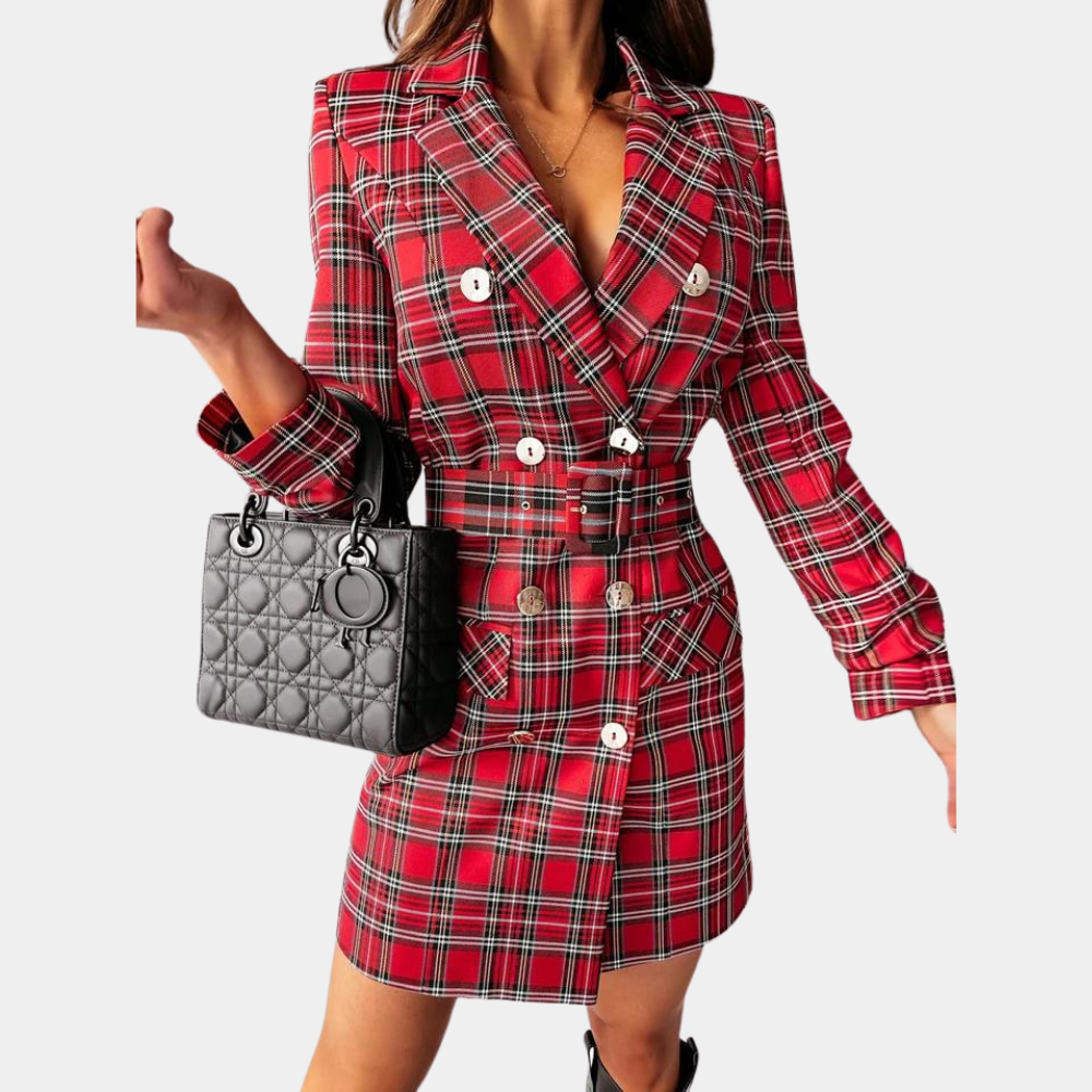 Red plaid