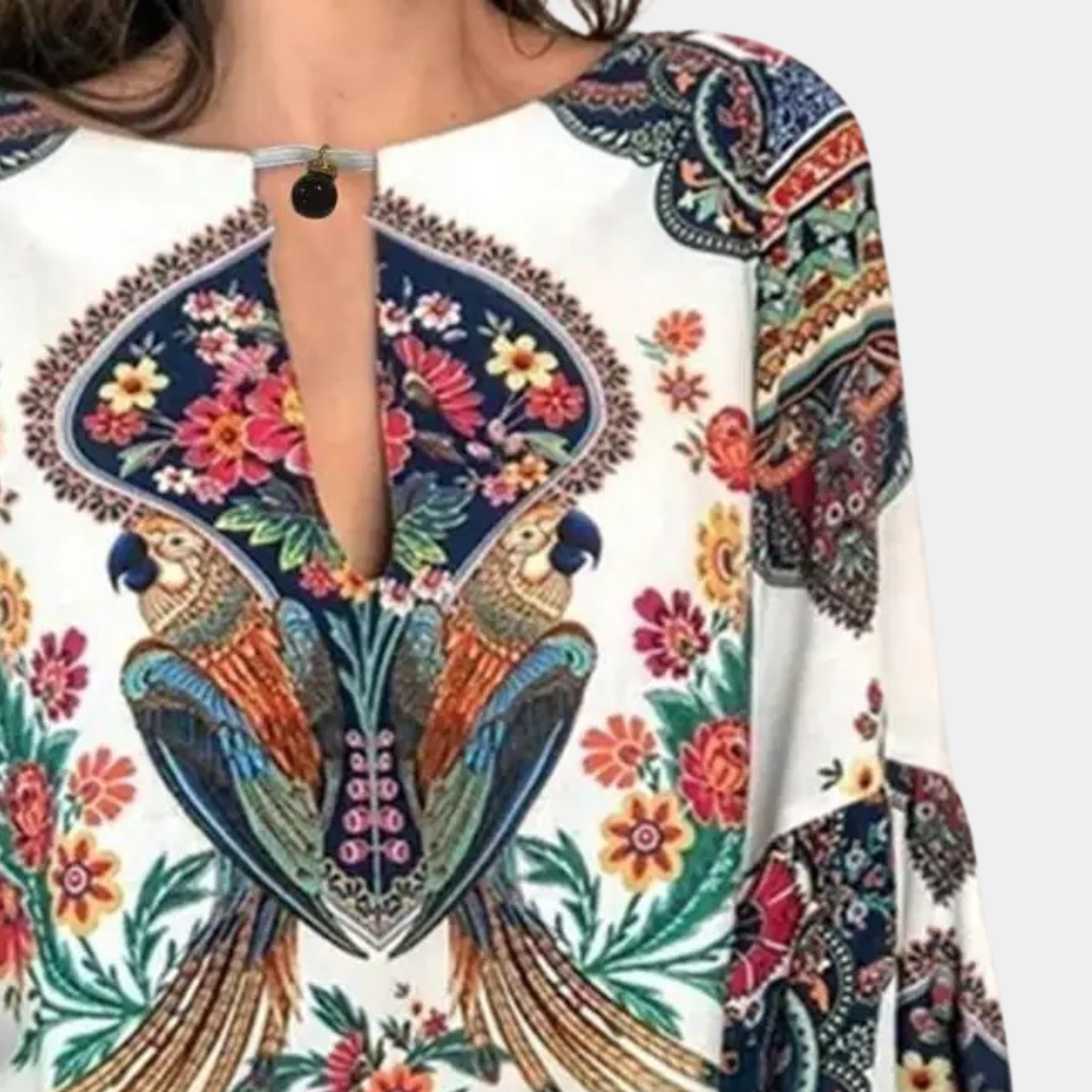 Beautifully Balanced Blouse with Timeless Character