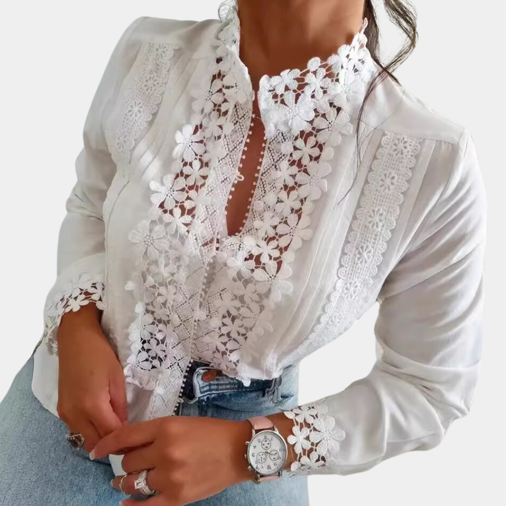 Beautifully Crafted Blouse in a Classic Style